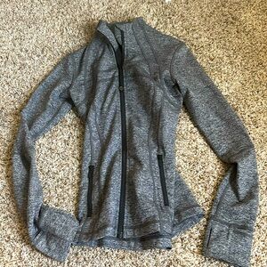 lululemon define jacket in grey size 2